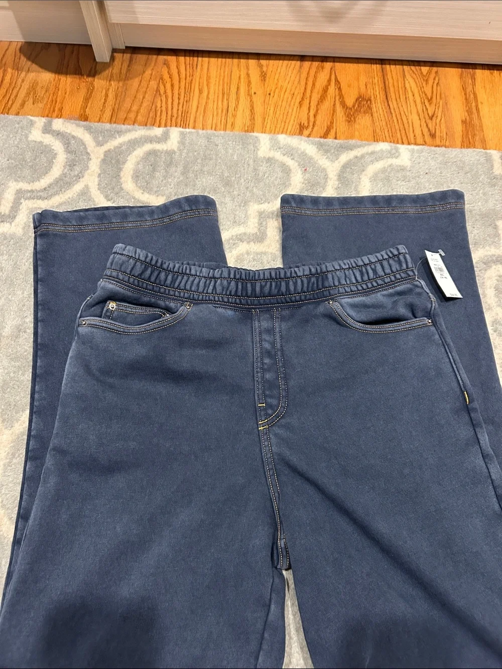 Boys Gap Sweatpants Faux Blue Jeans